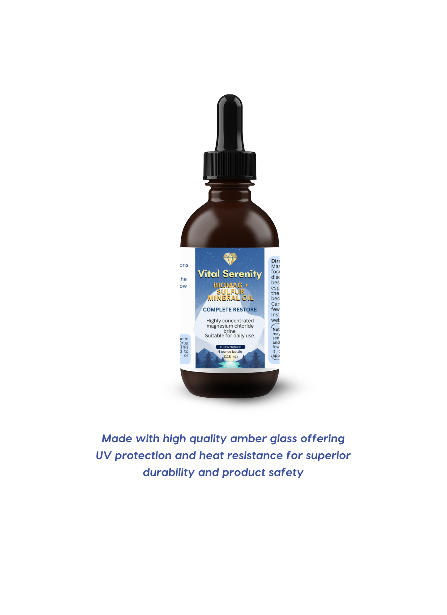 Vital Serenity BioMag+Sulfur Mineral Oil